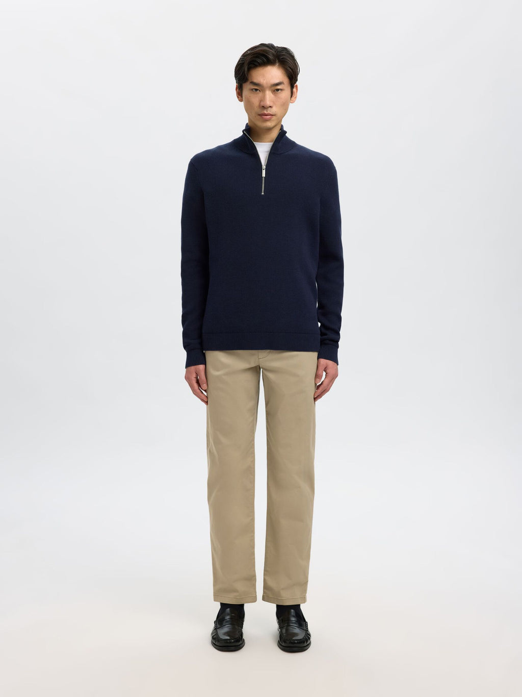 Selected - 196 Straight Flex Chinos