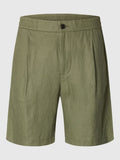 Selected - Art Linen Shorts