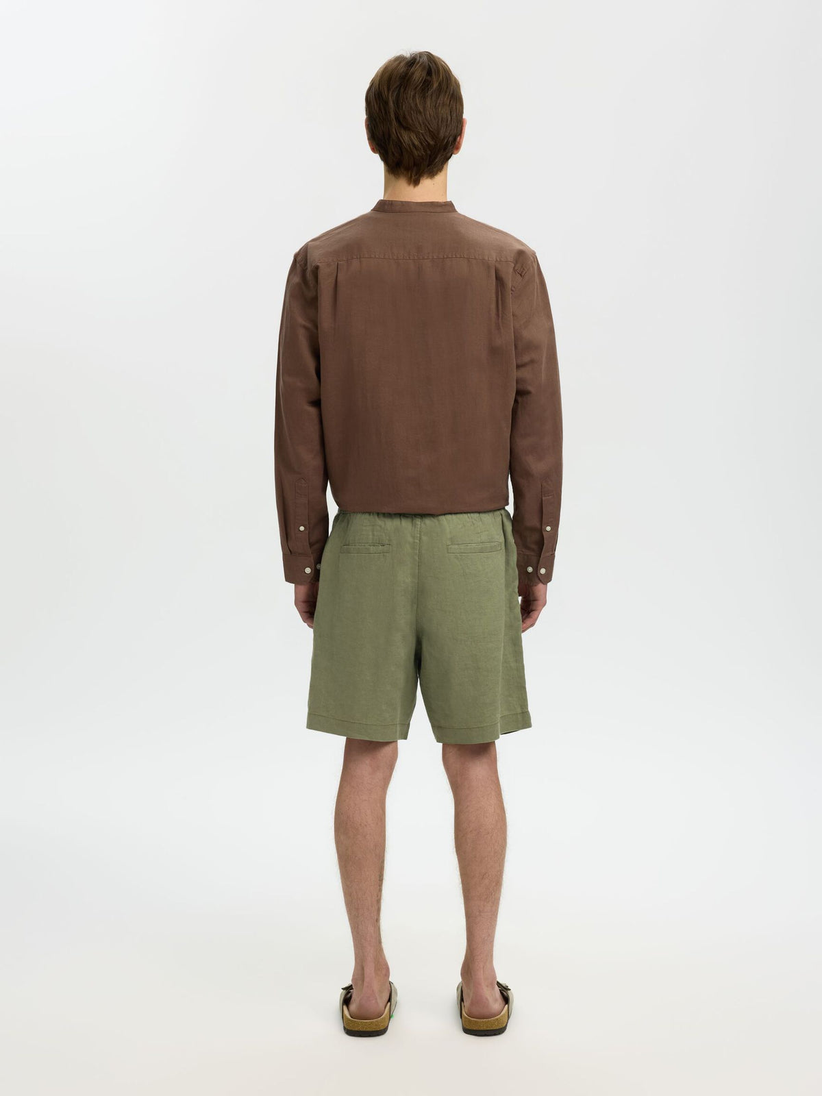 Selected - Art Linen Shorts
