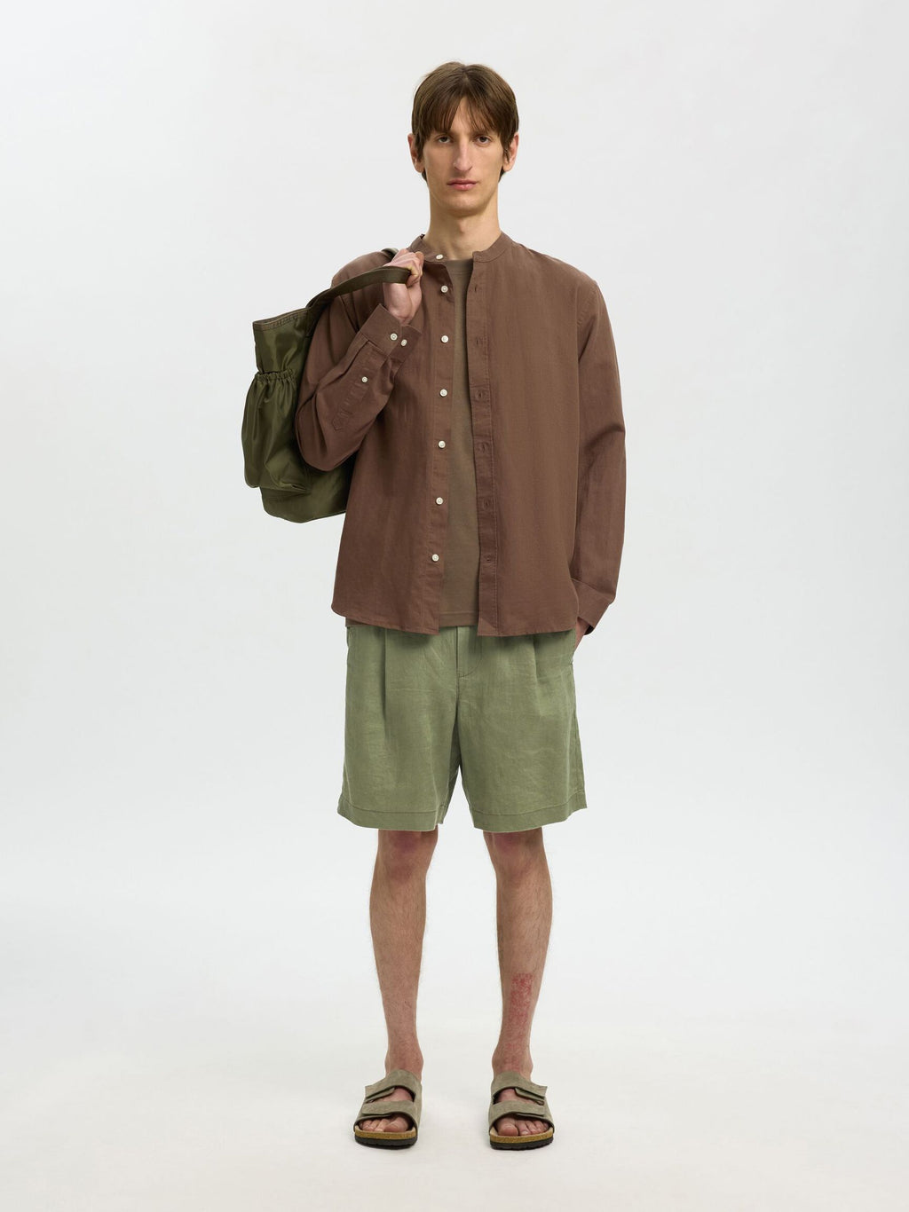 Selected - Art Linen Shorts