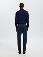 Load image into Gallery viewer, Selected - Torino Long Sleeve Knit Rib Polo
