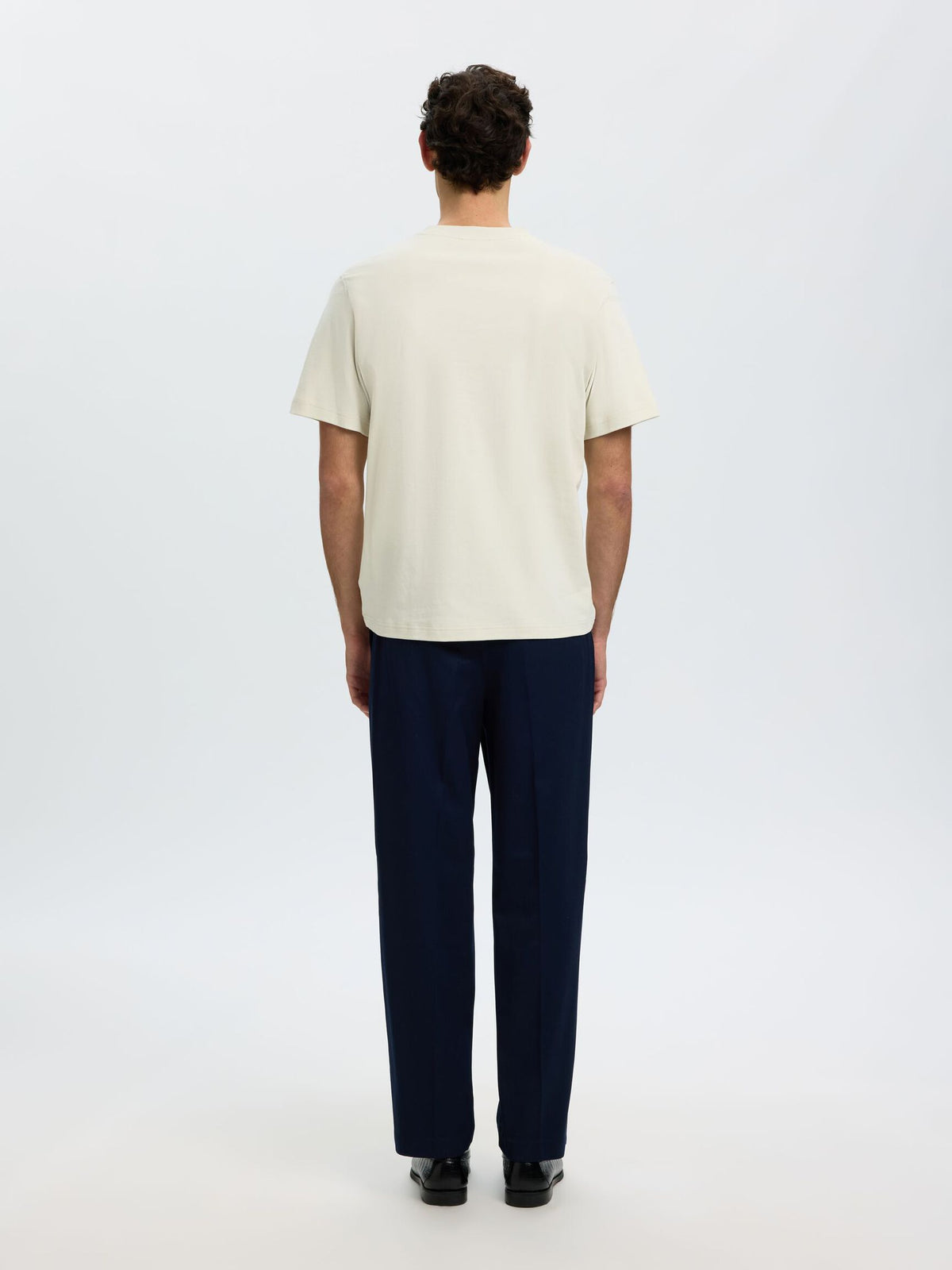 Selected - Mid Weight O-Neck Tee