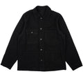 Naked & Famous Denim - Chore Coat - Black Sugiaya