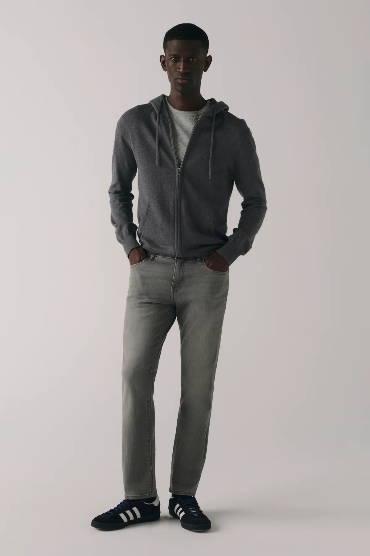 Warp + Weft - AMS Slim Jeans - Smoke