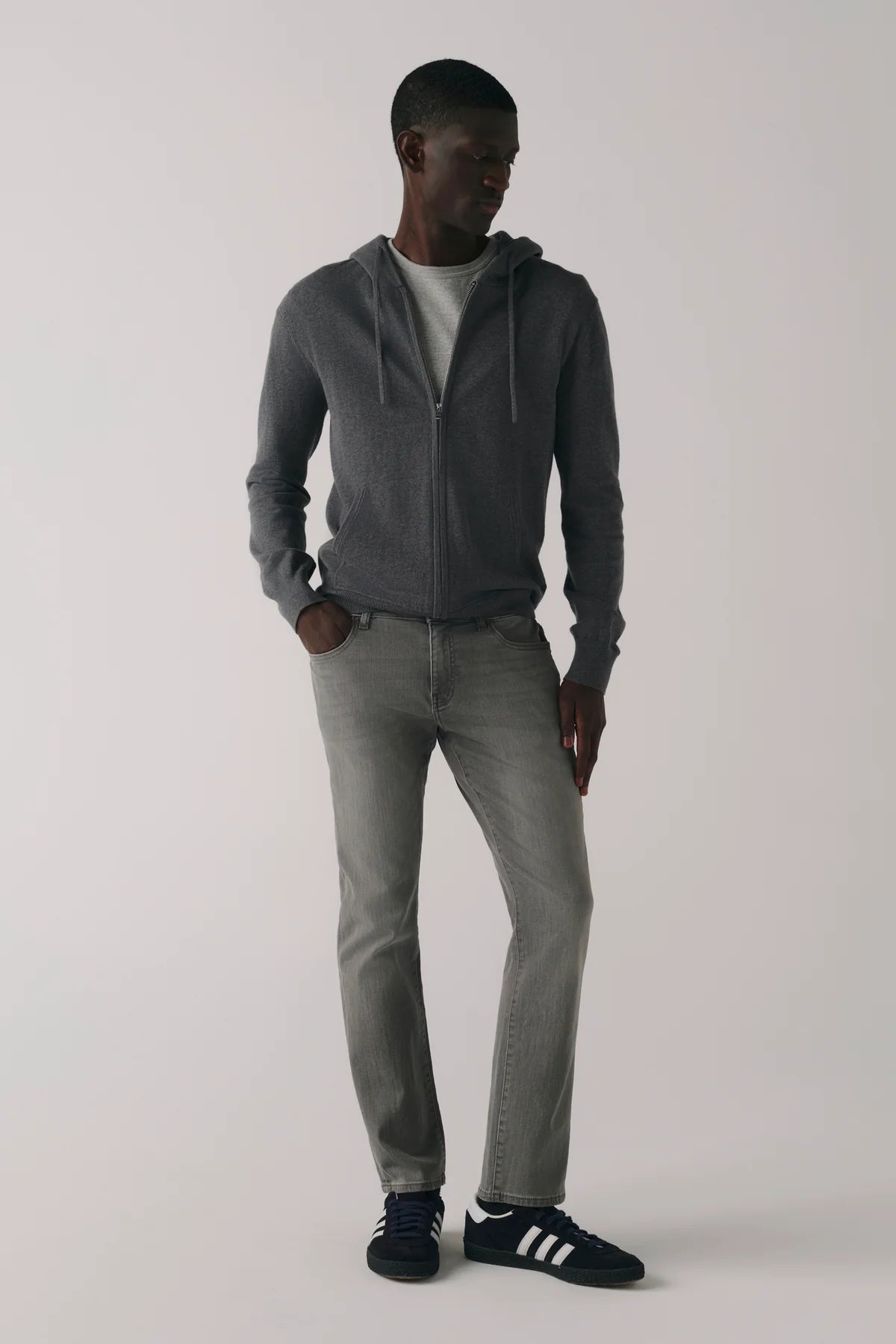 Warp + Weft - AMS Slim Jeans - Smoke