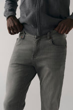 Load image into Gallery viewer, Warp + Weft - AMS Slim Jeans - Smoke