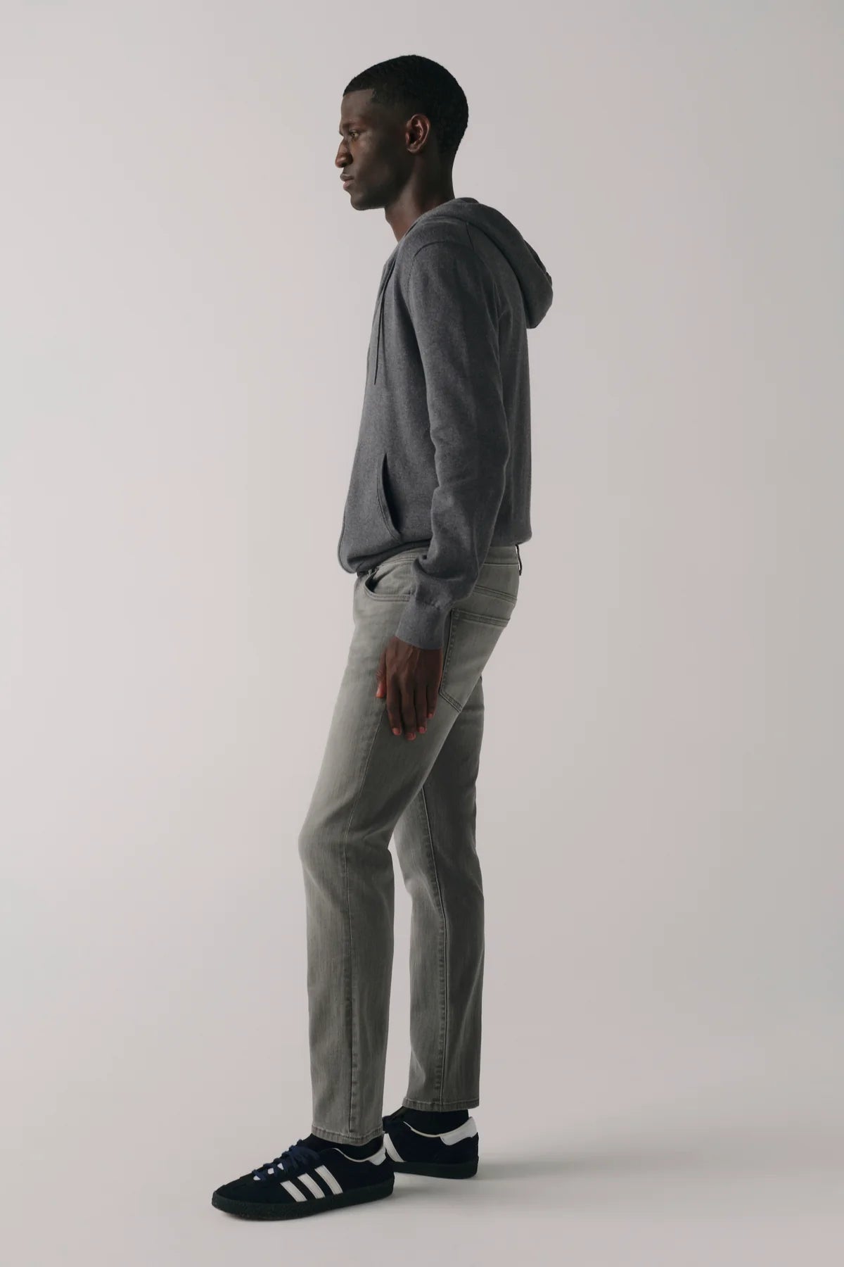 Warp + Weft - AMS Slim Jeans - Smoke