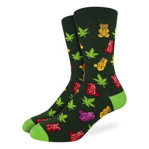 Good Luck Sock - Weed Gummies Crew Socks