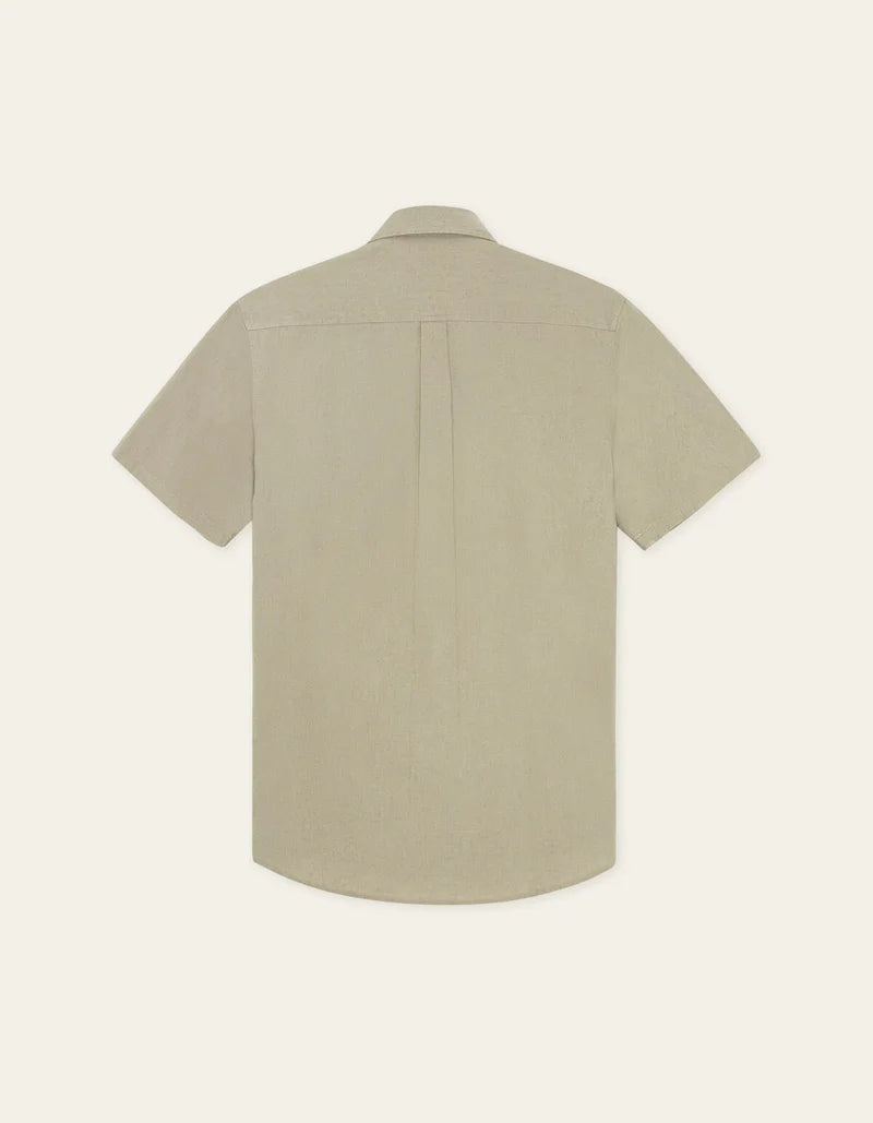 Les Deux - Konrad Cotton Linen Short Sleeve Shirt