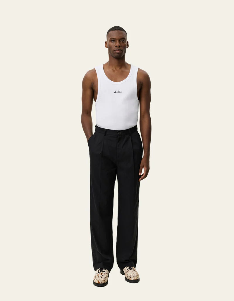 Les Deux - Reece Pleated Twill Suit Pants