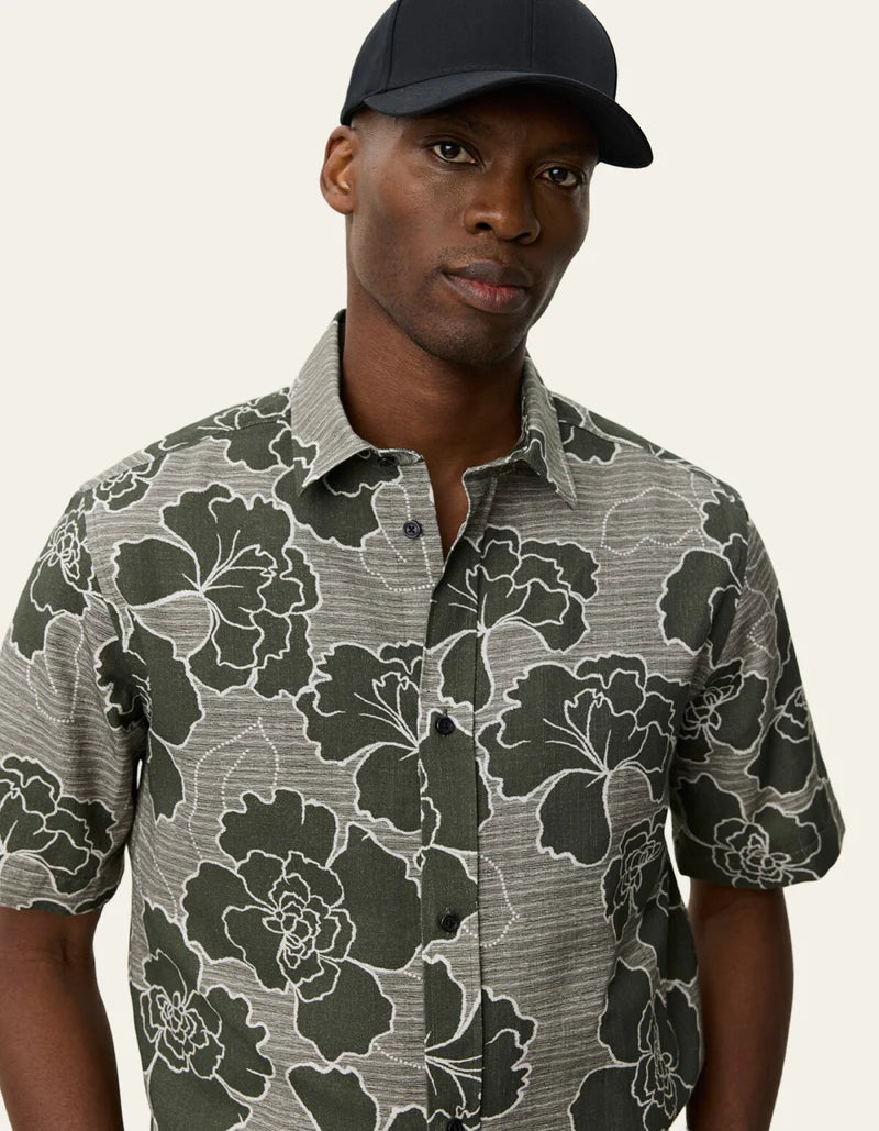 Les Deux - Charlie Poppy AOP Shirt