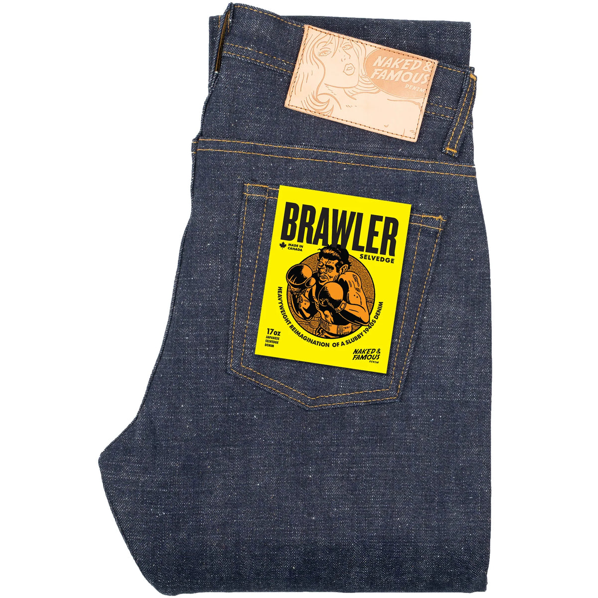 Naked & Famous Denim - Weird Guy - Brawler Selvedge