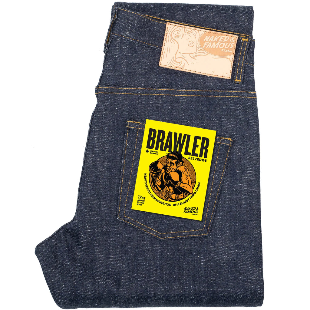 Naked & Famous Denim - Easy Guy - Brawler Selvedge