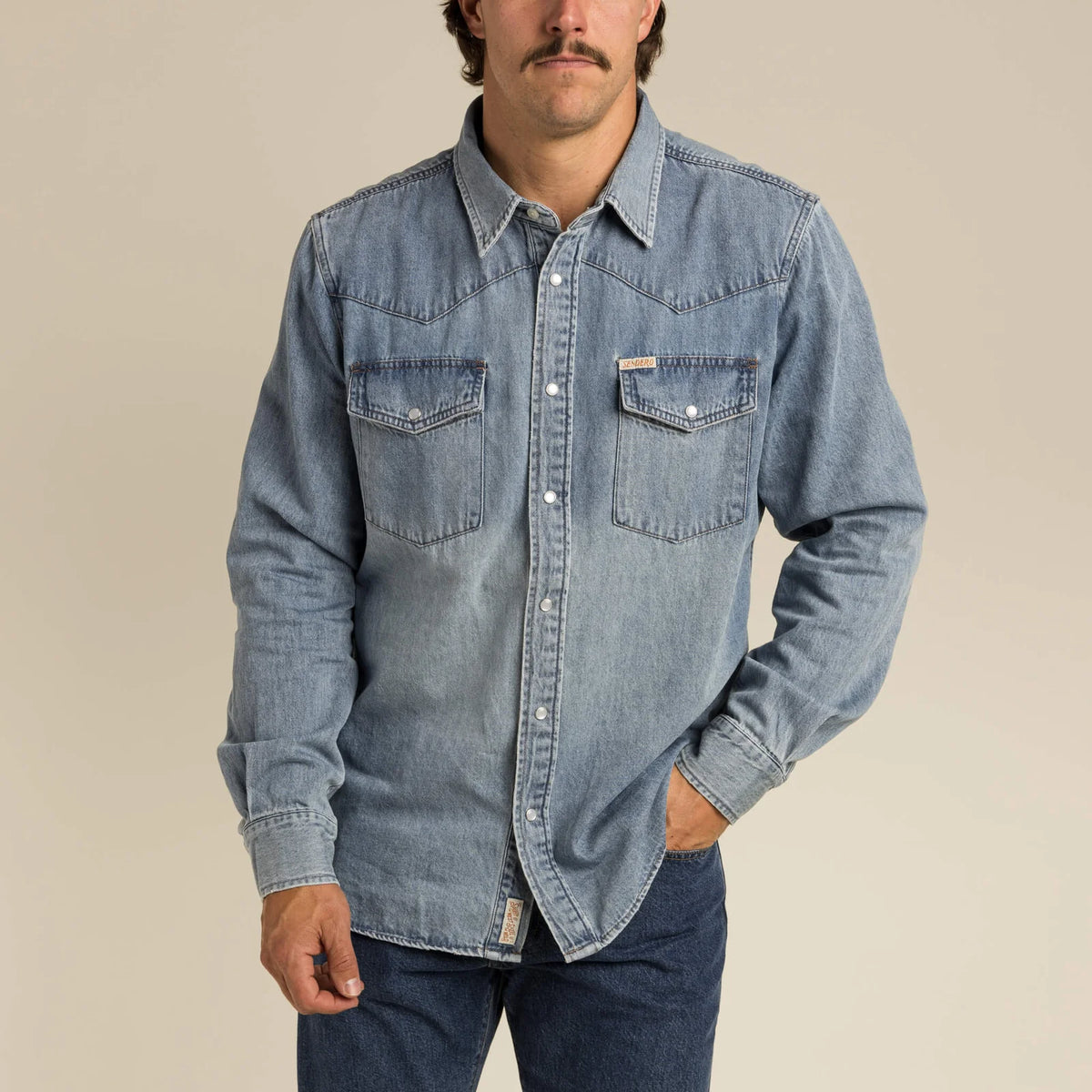 Sendero Provisions Co. The Wyatt Pearl Snap