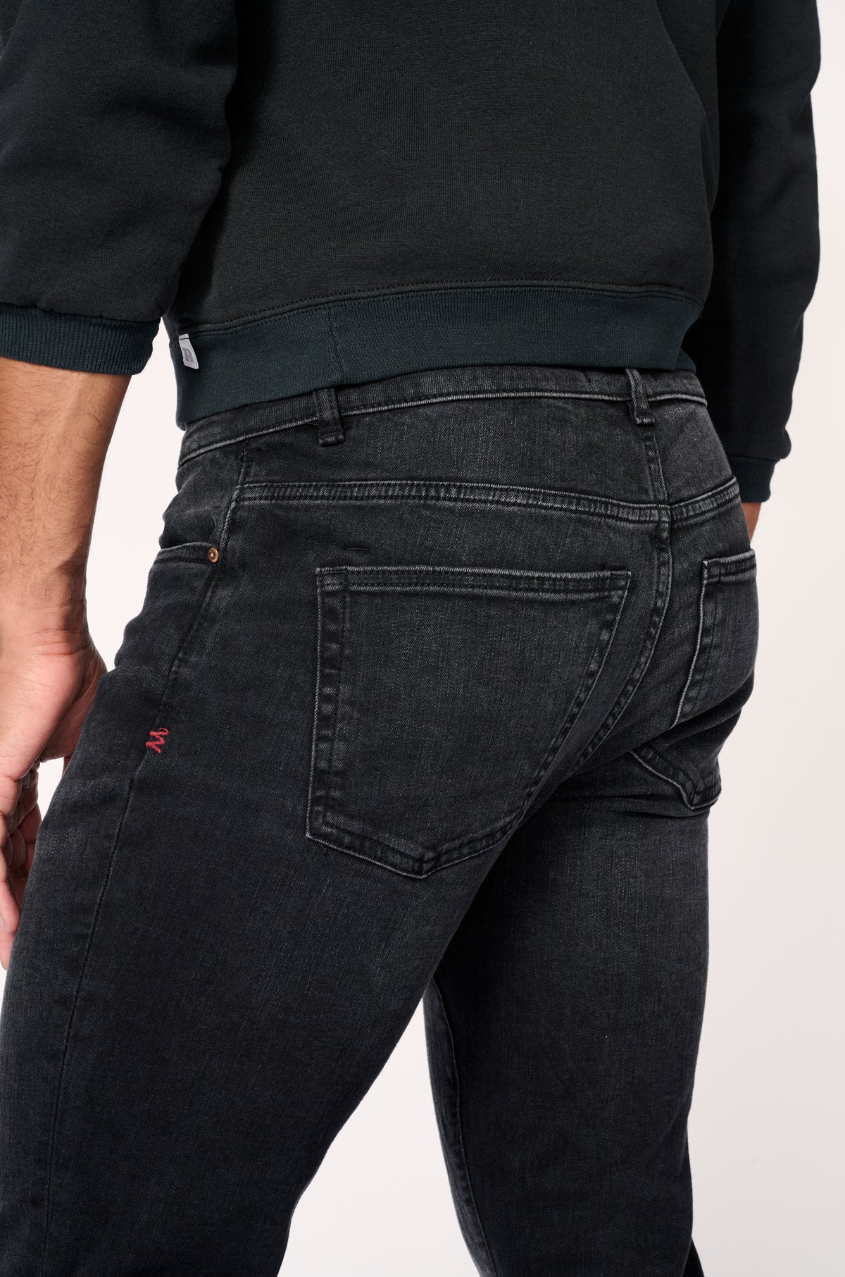 Warp + Weft - AMS Slim Denim - Asphalt