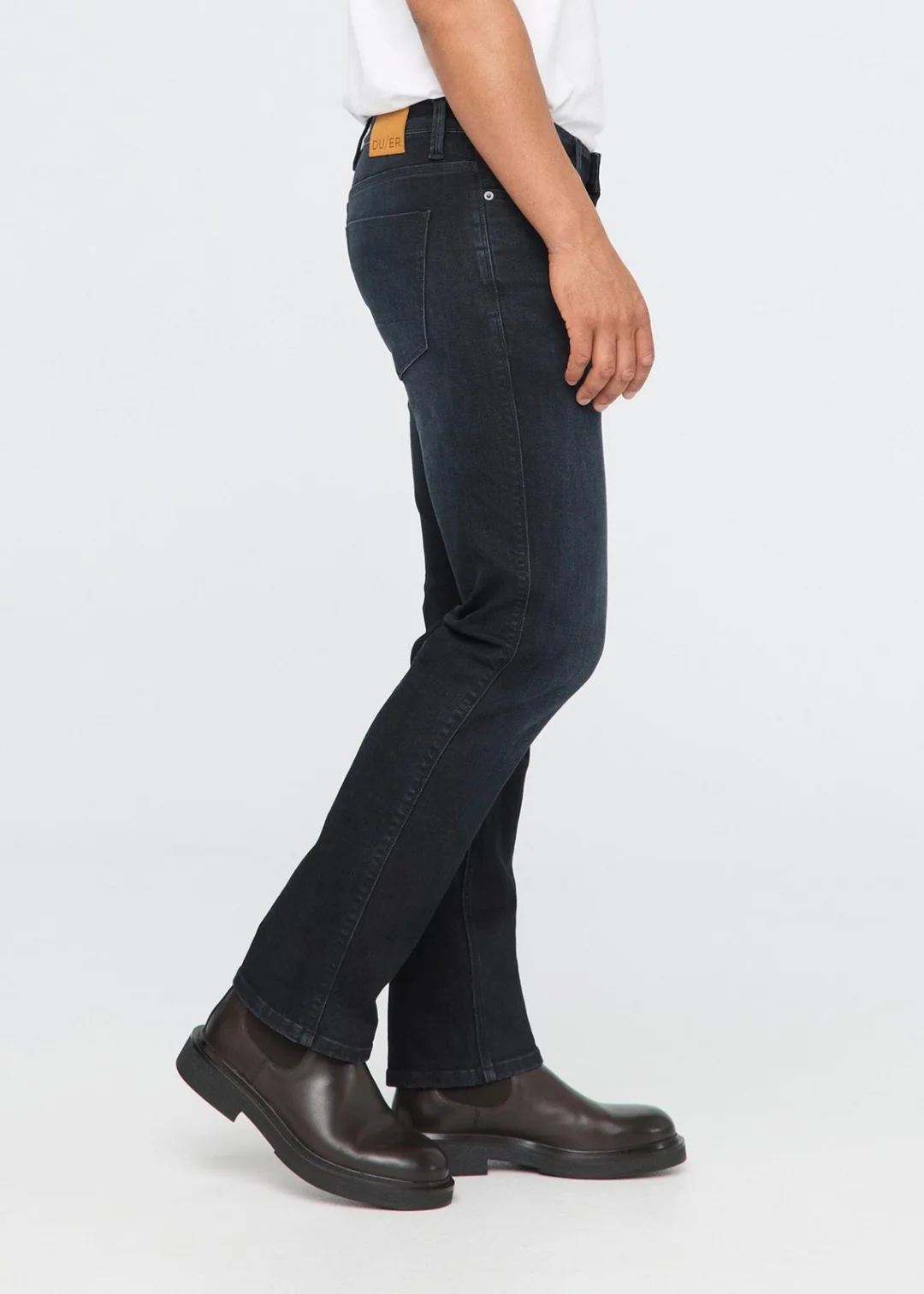 Duer - Performance Denim+ - Straight Fit - Carbon Stone