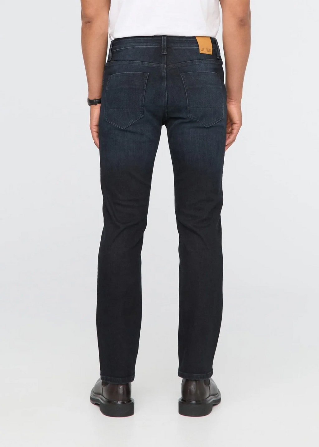 Duer - Performance Denim+ - Straight Fit - Carbon Stone