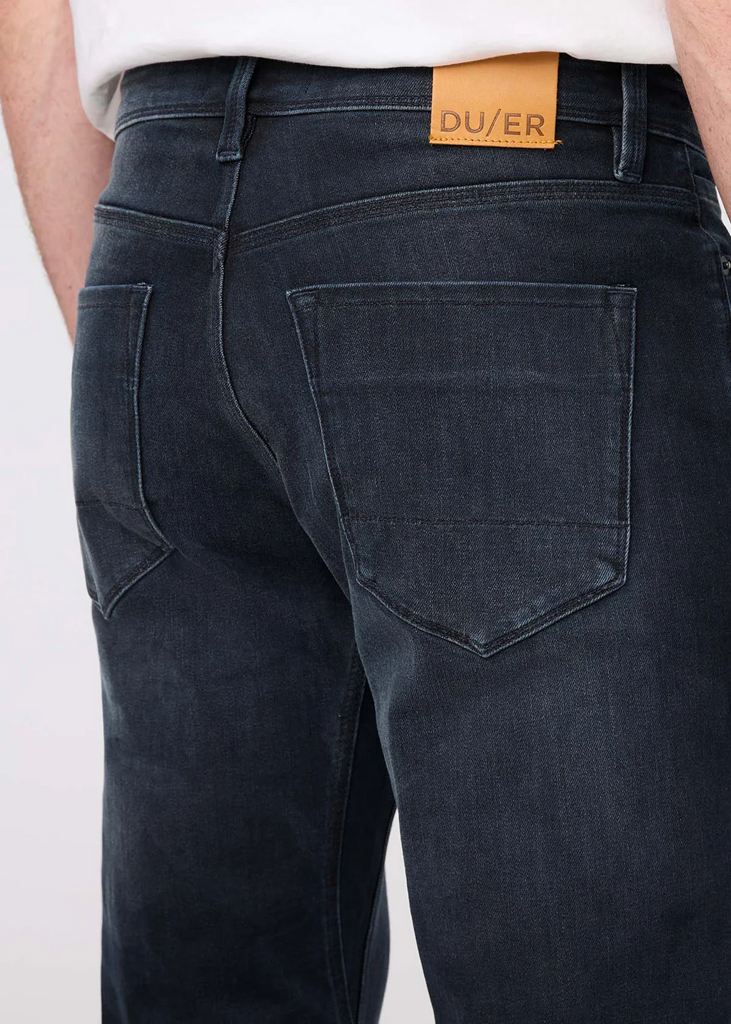 Duer - Performance Denim+ - Slim Straight - Carbon Stone