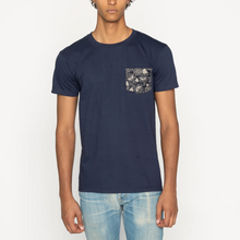 Load image into Gallery viewer, Naked &amp; Famous - Kimono Floral Pocket Tee