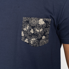 Load image into Gallery viewer, Naked &amp; Famous - Kimono Floral Pocket Tee