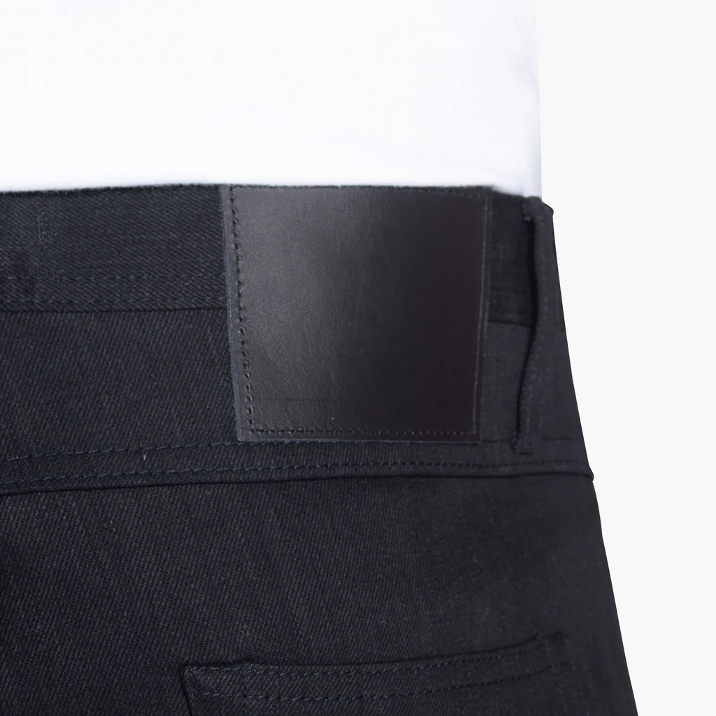 Unbranded - Straight Fit - 11oz Solid Black Selvedge