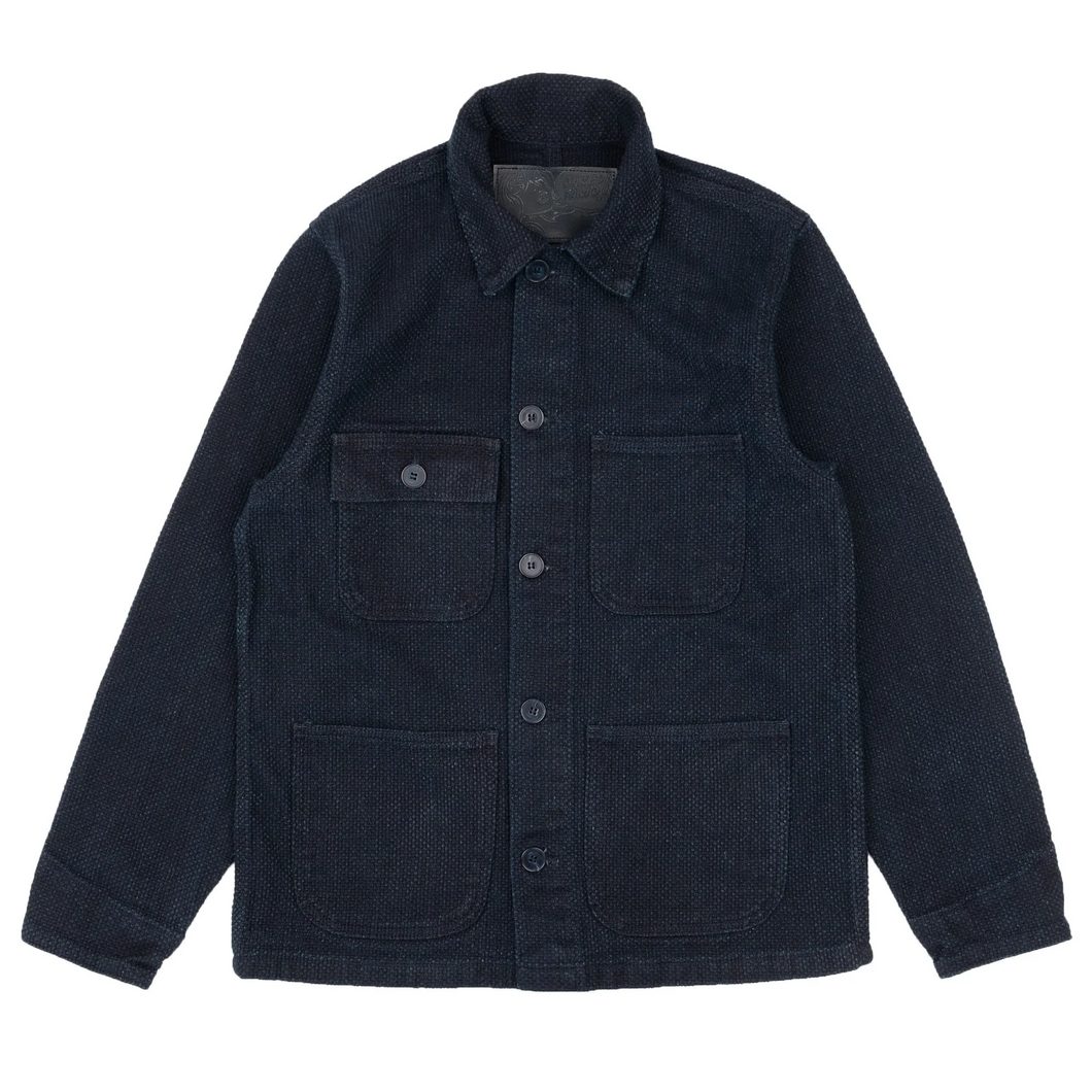 Naked & Famous - Chore Coat - Indigo Sashiko