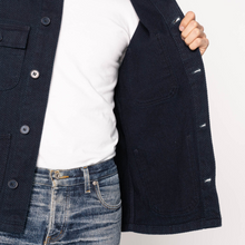 Load image into Gallery viewer, Naked &amp; Famous - Chore Coat - Indigo Sashiko