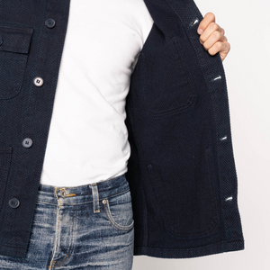 Naked & Famous - Chore Coat - Indigo Sashiko
