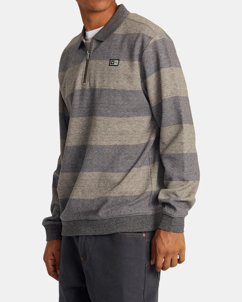 RVCA - Eraser Half Zip Sweatshirt