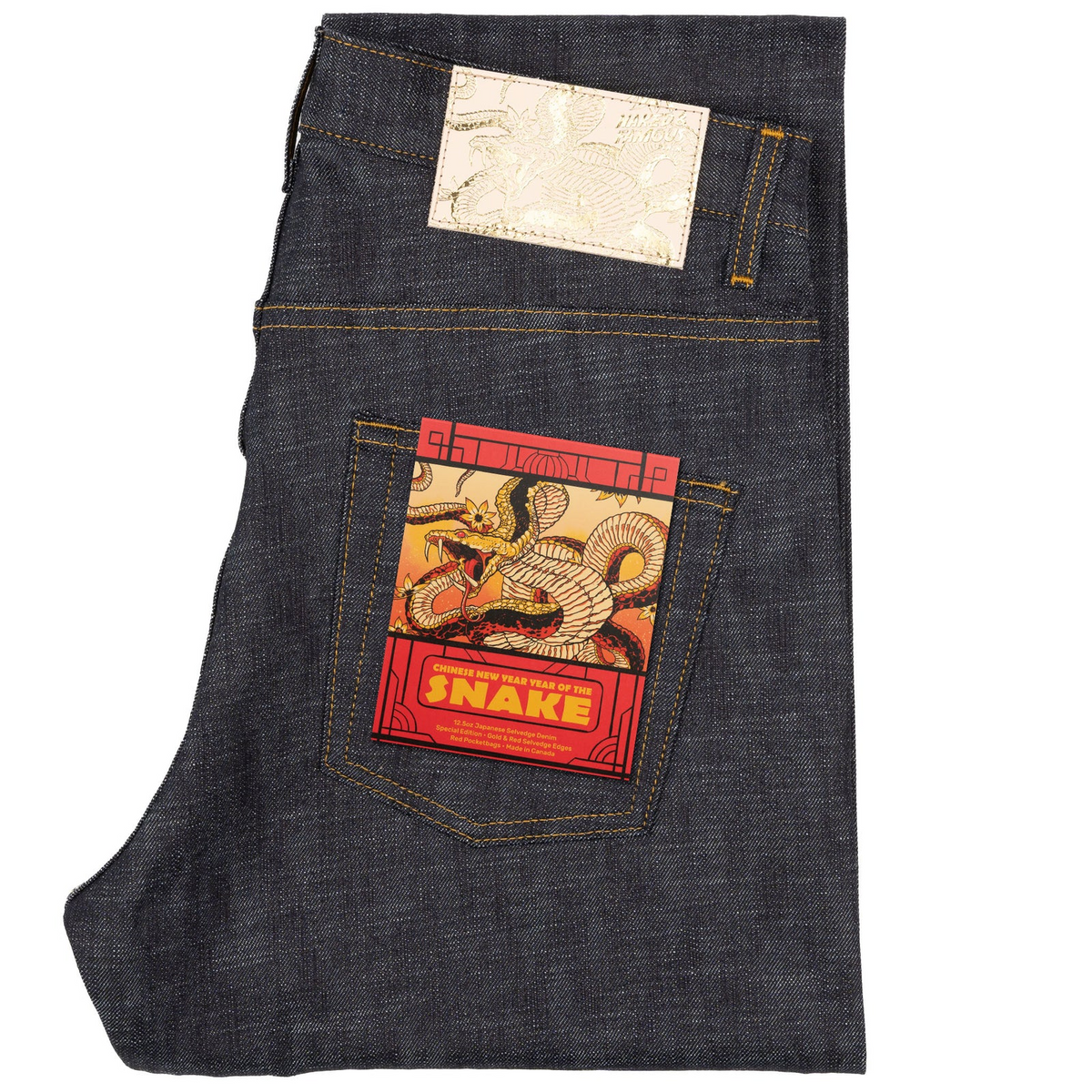 Naked & Famous Denim - Easy Guy - Chinese New Year - Year of the Snake