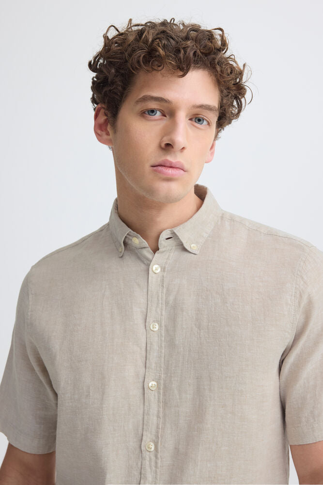 Casual Friday - Anton Short Sleeve Linen Shirt