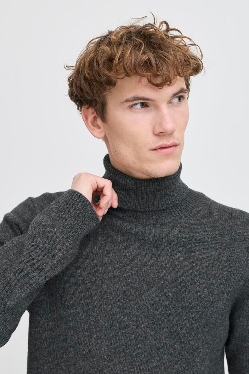 Casual Friday - Karl Roll Neck Knit Sweater