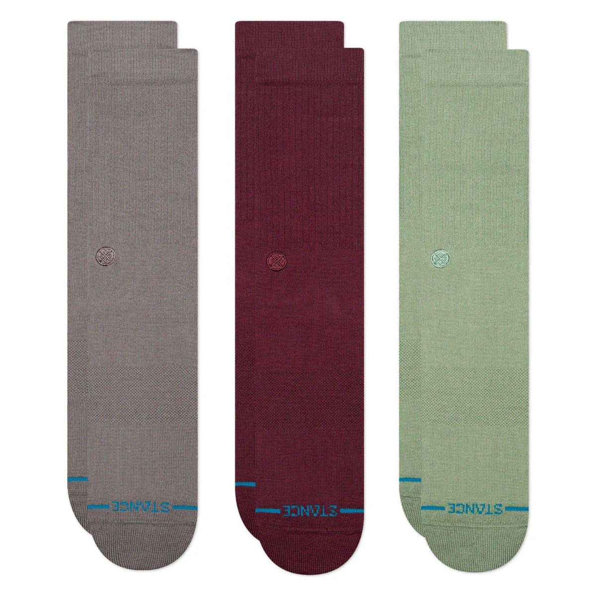 Stance - Icon Crew Socks 3 Pack