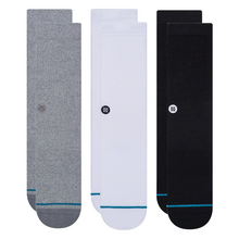 Load image into Gallery viewer, Stance - Icon Crew Socks 3 Pack