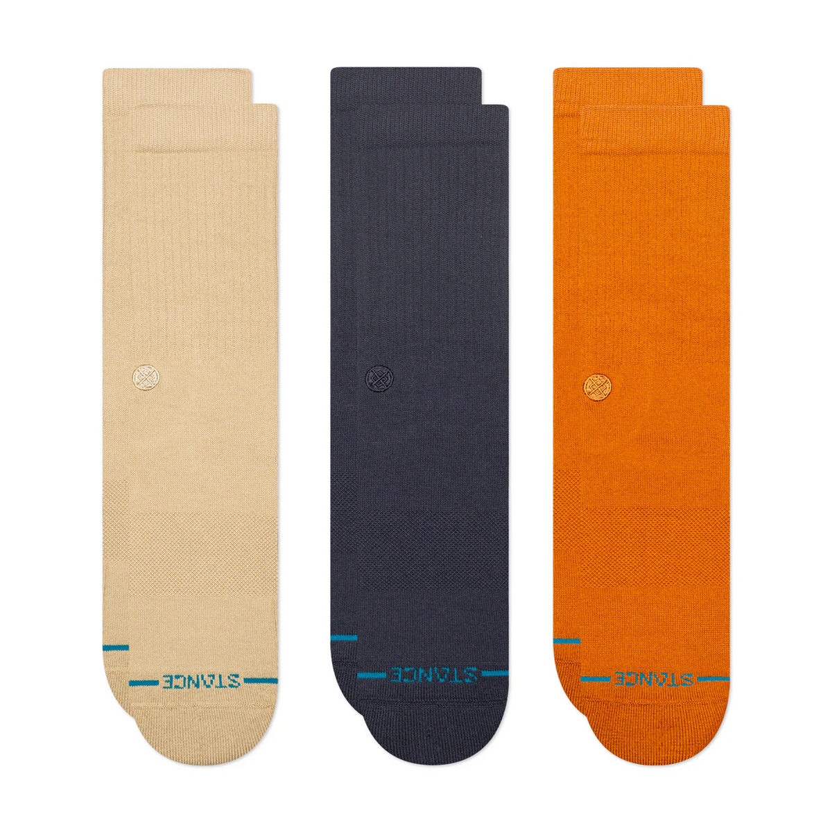 Stance - Icon Crew Socks 3 Pack