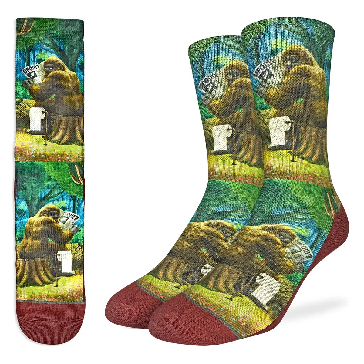 Good Luck Socks - Bigfoot Gotcha Active Fit Socks