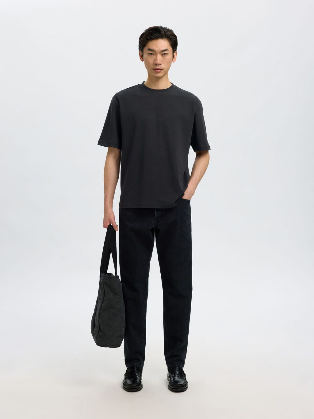 Selected - Oscar Loose O-Neck Tee