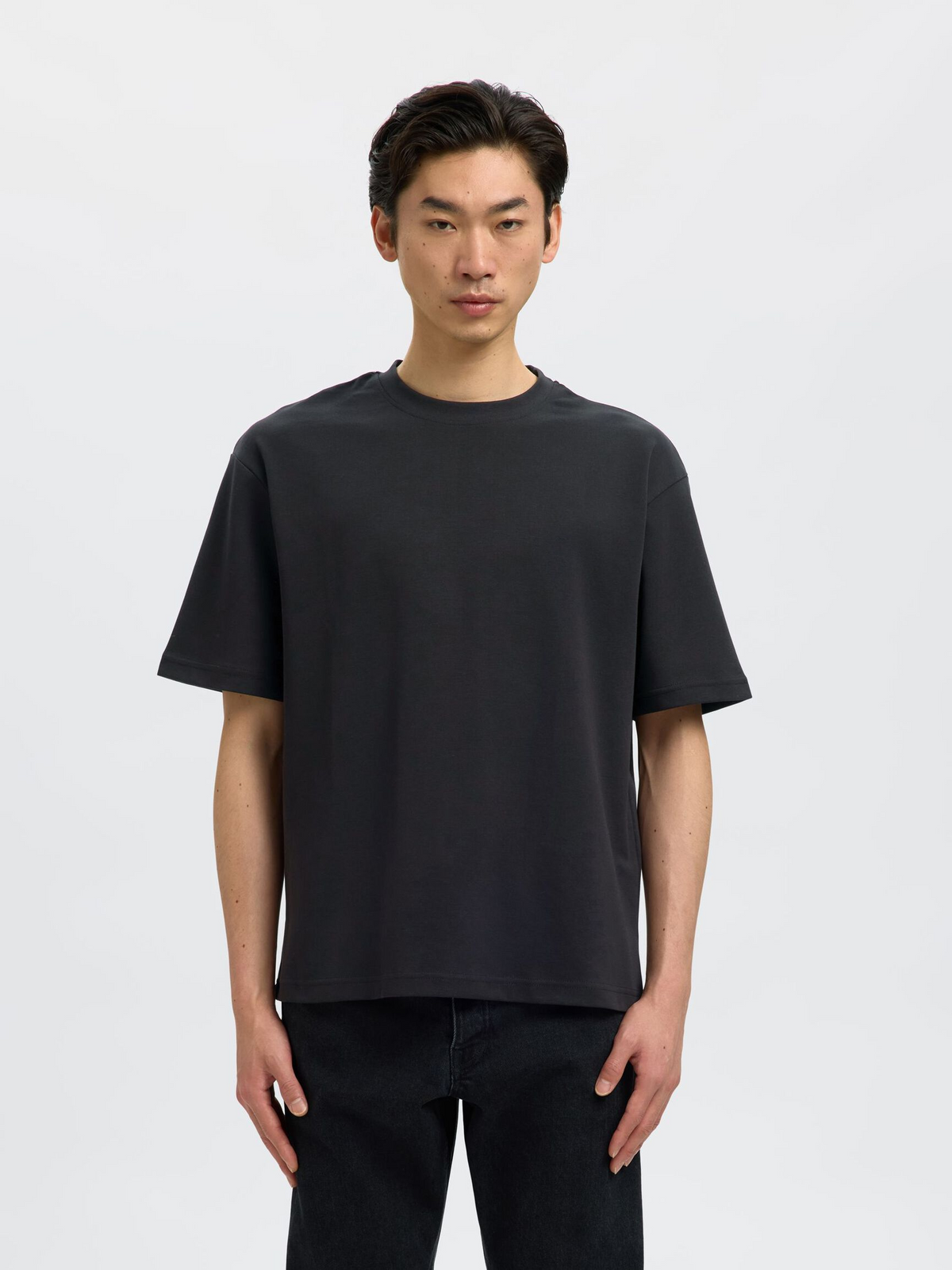 Selected - Oscar Loose O-Neck Tee