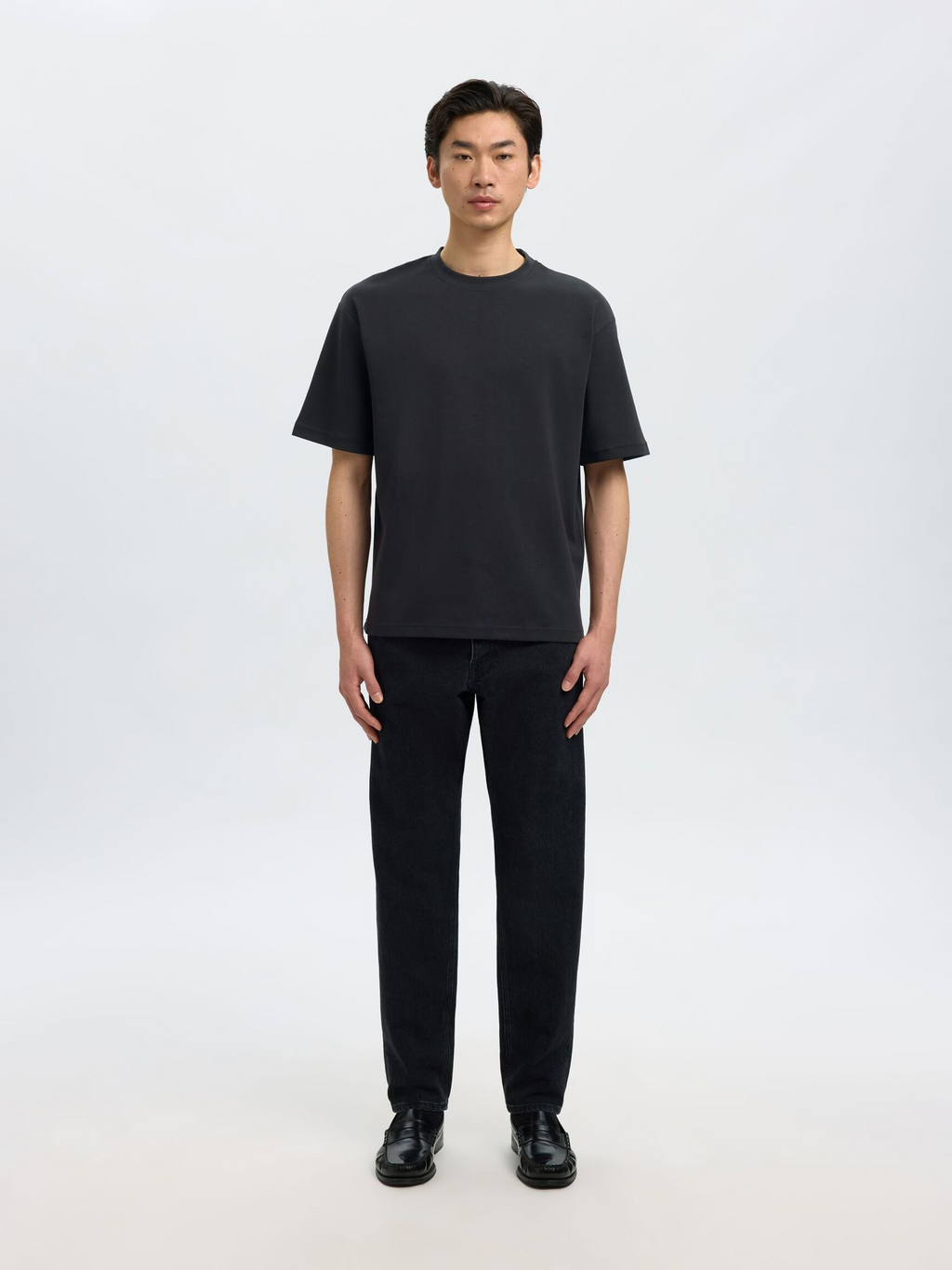 Selected - Oscar Loose O-Neck Tee