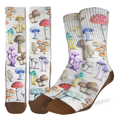 Good Luck Sock - Morphology of Mushrooms Active Fit Socks