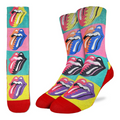 Good Luck Socks - Rolling Stones, Hot Lips Pop Art Active Fit Socks