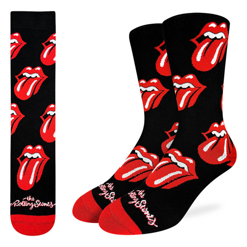 Good Luck Sock - The Rolling Stones, Hot Lips Active Fit Socks