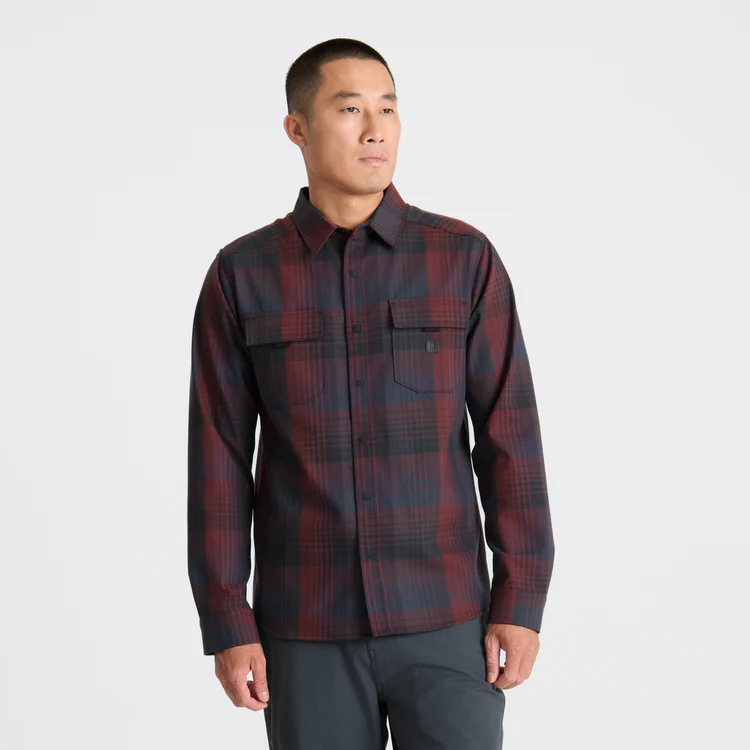 Roark - Diablo Flannel - Sangria