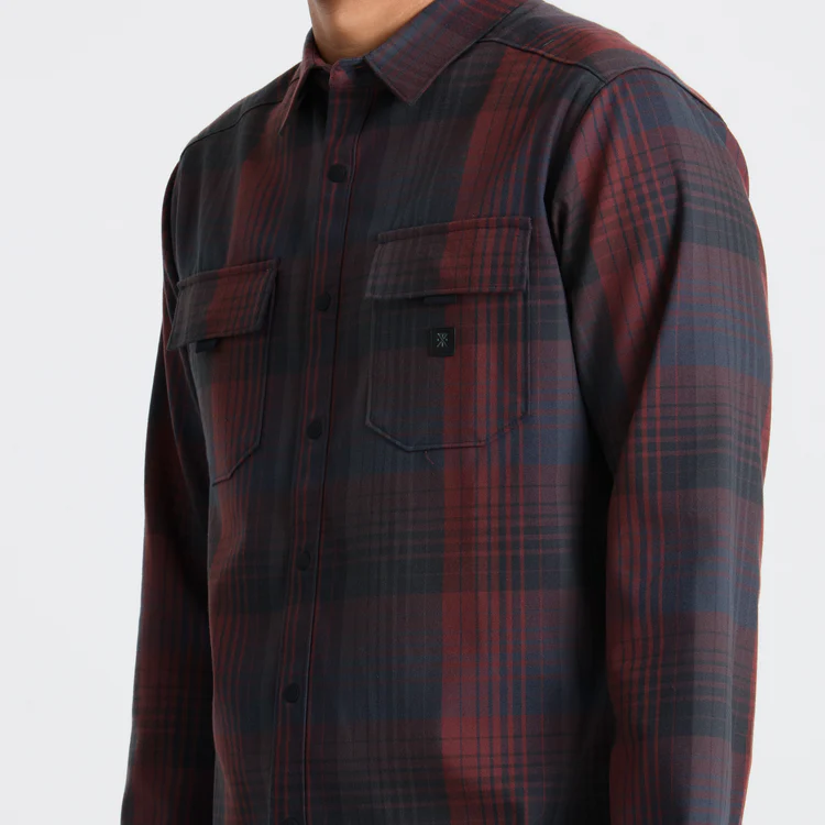 Roark - Diablo Flannel - Sangria