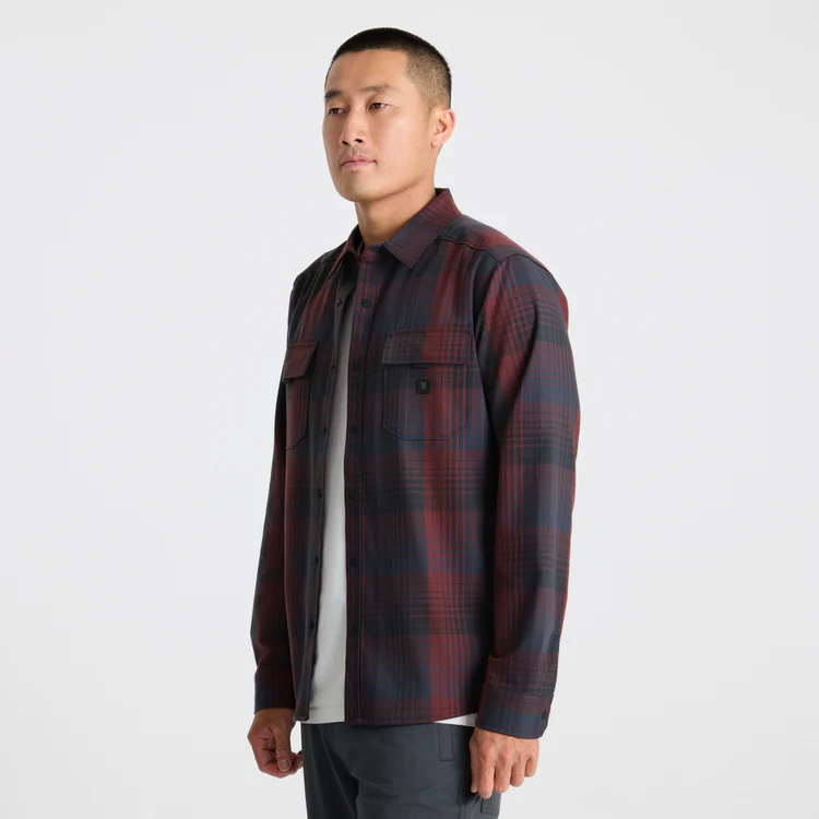 Roark - Diablo Flannel - Sangria