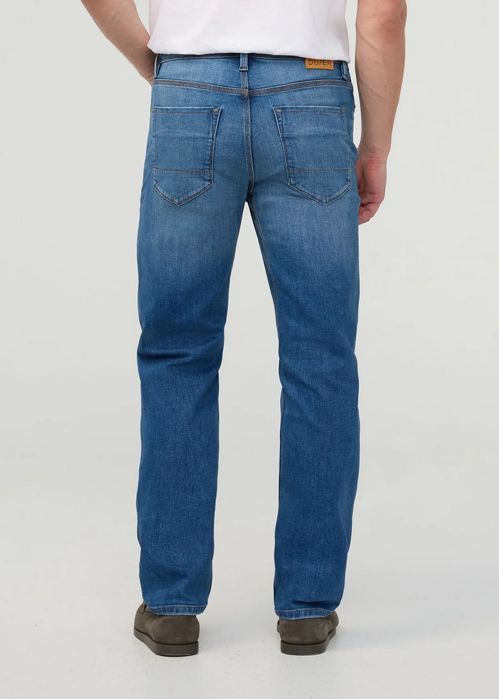 Duer - Performance Denim+ - Straight Fit - Alpine Indigo