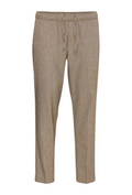 Casual Friday - Pilou Drawstring Linen Mix Pants