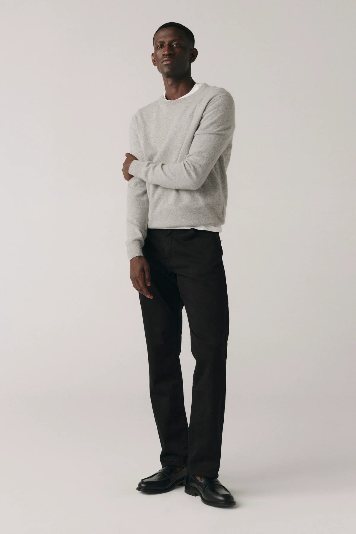 Warp + Weft - AMS Slim Twill Pant - Black