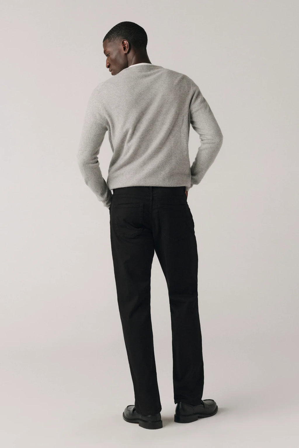 Warp + Weft - AMS Slim Twill Pant - Black