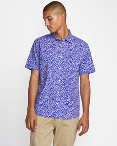 RVCA - Barba Roses Short Sleeve Shirt